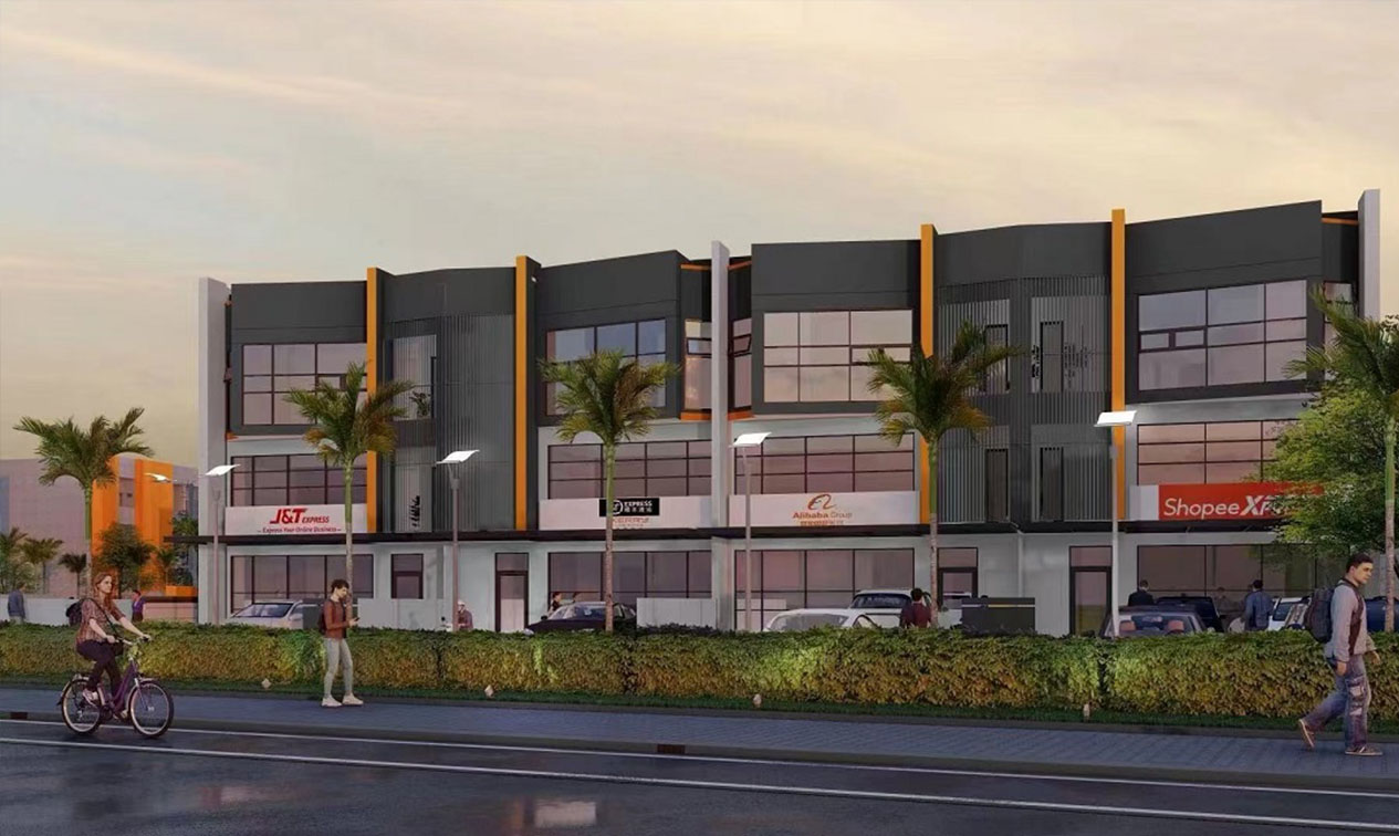 泰国阳光电商产业园效果图4